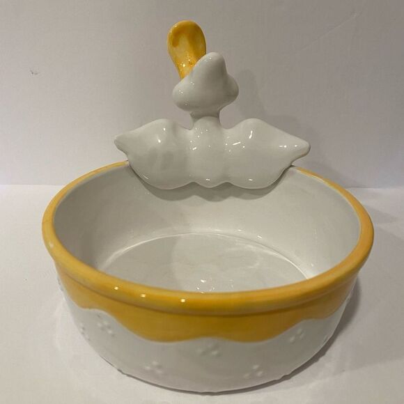 Vintage Bella Casa by Ganz Ceramic Duck Bowl – Collectible Decorative Dish - Picture 4 of 6